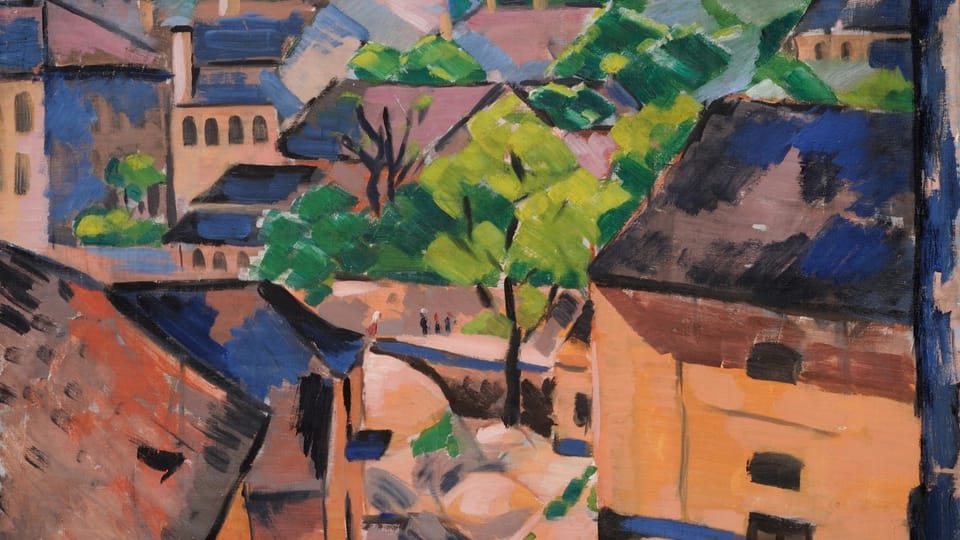 Вацлав Шпала, «З Малої Страни», 1914 рік | Фото: Západočeská galerie v Plzni Вацлав Шпала, «З Малої Страни», 1914 рік | Фото: Západočeská galerie v Plzni