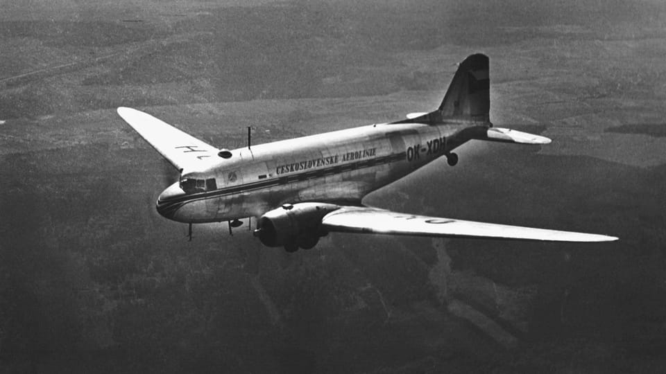 Douglas DC-3,  1946 | Фото: Archiv ČSA