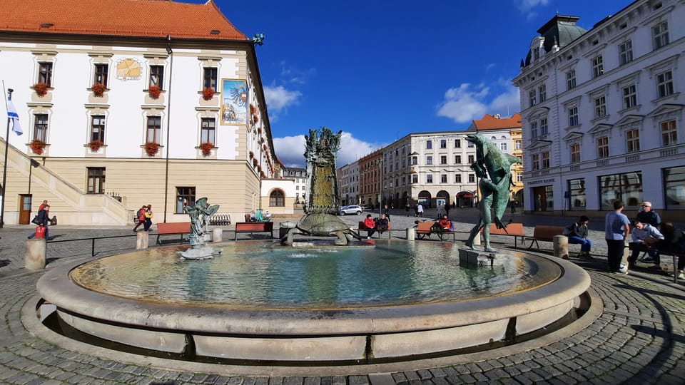 Аріонів фонтан в Оломоуці | Фото: Markéta Kachlíková, Radio Prague International Аріонів фонтан в Оломоуці | Фото: Markéta Kachlíková, Radio Prague International