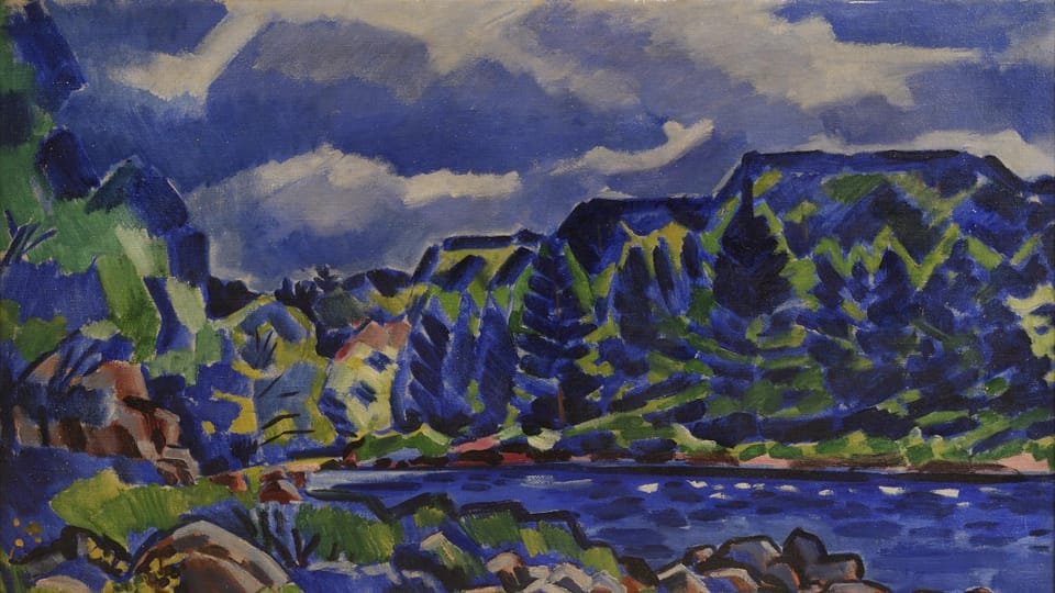 Вацлав Шпала, «Влтава біля Червеної», 1927 рік | Фото: Západočeská Galerie v Plzni Вацлав Шпала, «Влтава біля Червеної», 1927 рік | Фото: Západočeská Galerie v Plzni