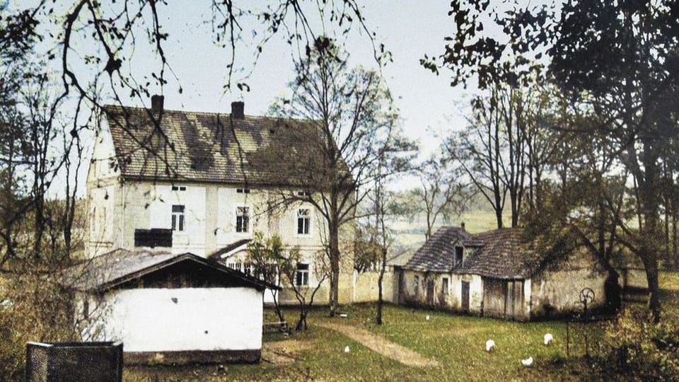 Вілла Стрж за часів Карела Чапека, розфарбовано | Фото: Památník Karla Čapka Вілла Стрж за часів Карела Чапека, розфарбовано | Фото: Památník Karla Čapka
