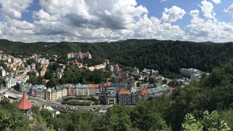 Погляд на Карлові Вари | Фото: Juan Pablo Bertazza, Radio Prague International Погляд на Карлові Вари | Фото: Juan Pablo Bertazza, Radio Prague International