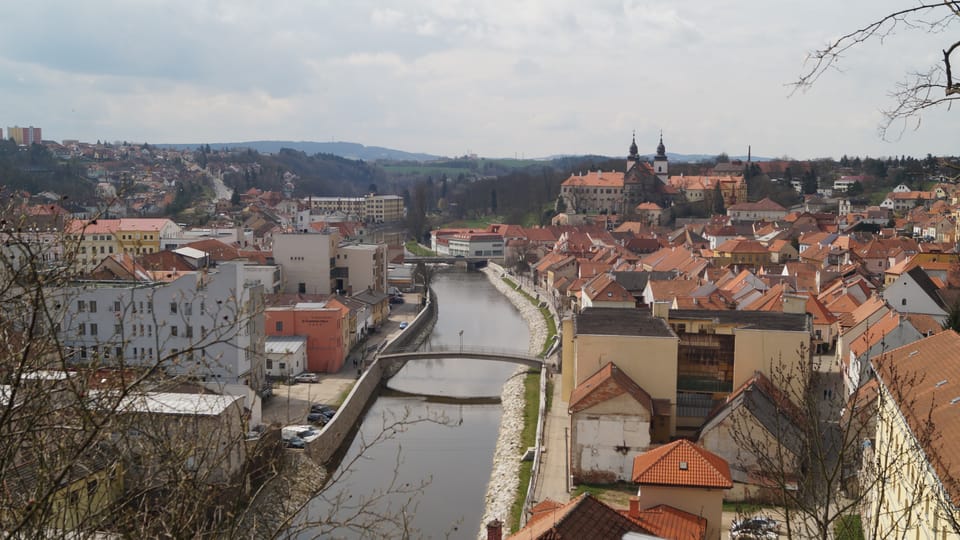 Тржебіч і річка Їглава | Фото: Miloš Turek, Radio Prague International Тржебіч і річка Їглава | Фото: Miloš Turek, Radio Prague International