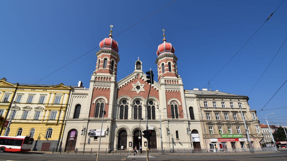 Плзень,  Велика синагога | Фото: Ondřej Tomšů,  Radio Prague International