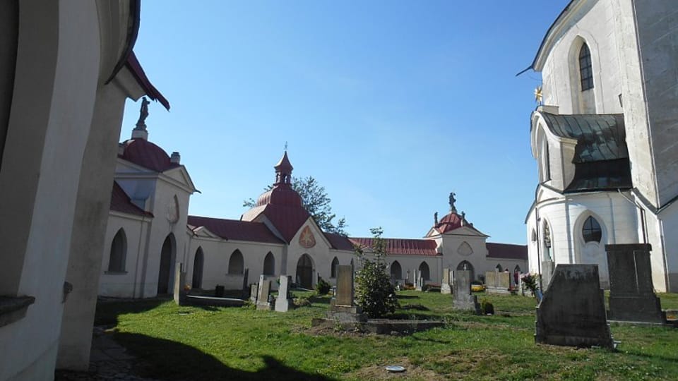 Паломницький храм Святого Яна Непомуцького на Зеленій горі,  Ждяр-над-Сазавоу | Фото: Magdalena Kašubová,  Radio Prague International