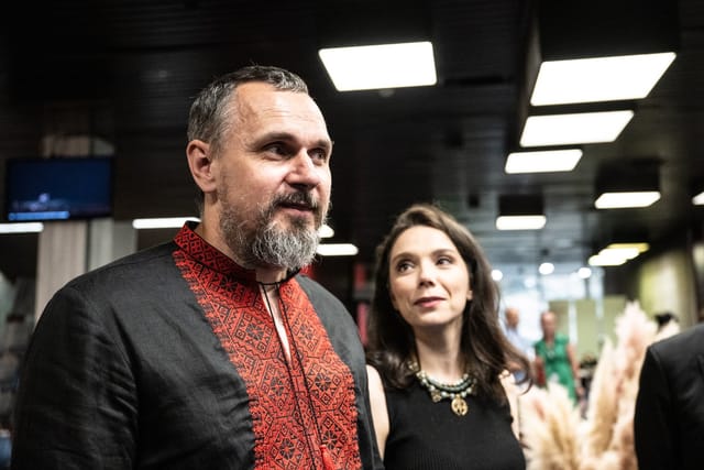 Олег Сенцов на Міжнародному кінофестивалі в Карлових Варах | Фото: Film Servis Festival Karlovy Vary