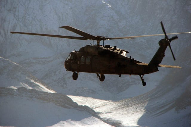 UH-60 Black Hawk | Фото: Martin Dorazín,  Český rozhlas