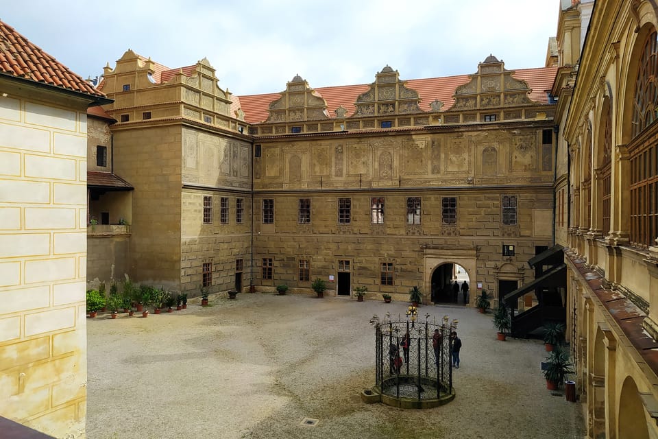 Подвір’я замку Горшовський Тин | Фото: Kateřina Dobrovolná,  Český rozhlas