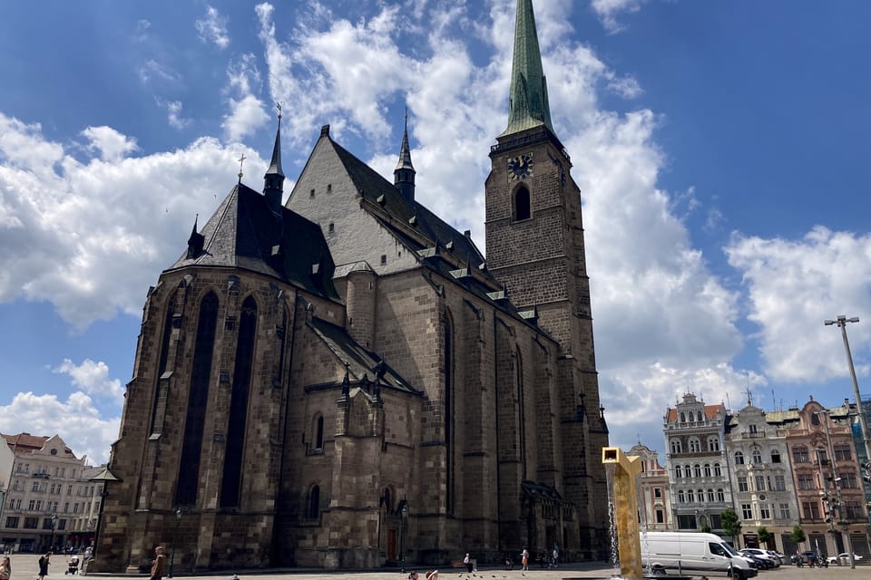 Плзень,  собор Святого Бартоломея  (Варфоломія) | Фото: Ferdinand Hauser,  Radio Prague International