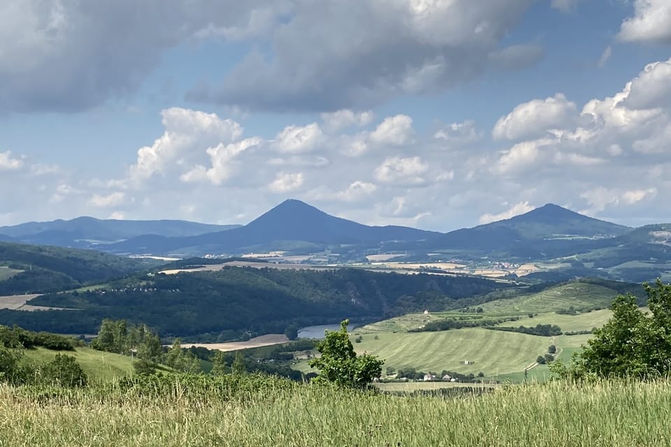 Гора Мілешовка,  найвища вершина  (837 м) Чеського Стржедогоржі | Фото: Jan Kubelka,  Radio Prague International