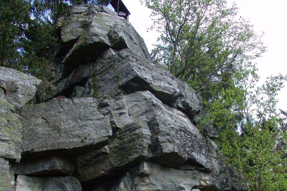 Брди,  скеля «Казальниця»  (Kazatelna) | Фото: Radio Prague International