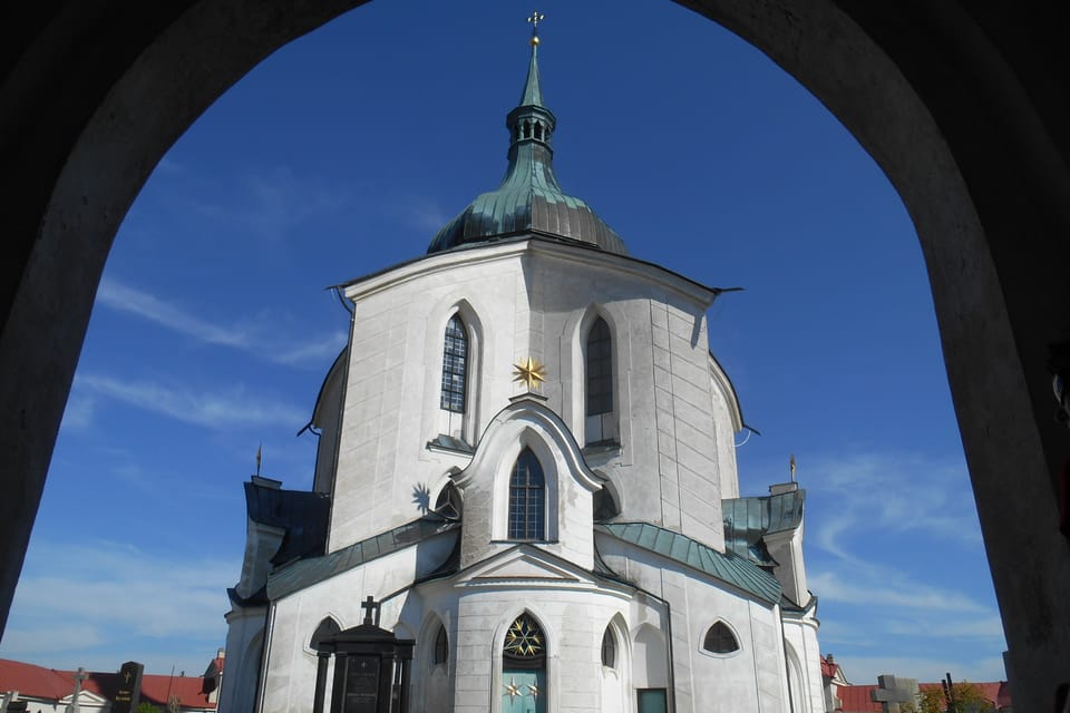 Паломницький храм Святого Яна Непомуцького на Зеленій горі,  Ждяр-над-Сазавоу | Фото: Magdalena Kašubová,  Radio Prague International