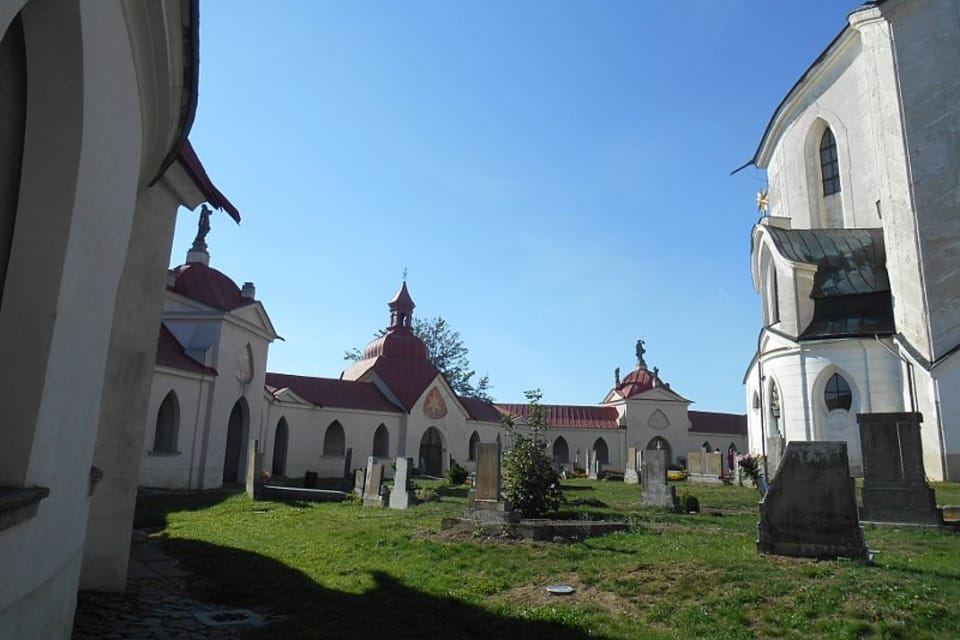 Паломницький храм Святого Яна Непомуцького на Зеленій горі,  Ждяр-над-Сазавоу | Фото: Magdalena Kašubová,  Radio Prague International